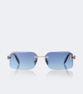 Serpenti Forever rectangular sunglasses | Bvlgari