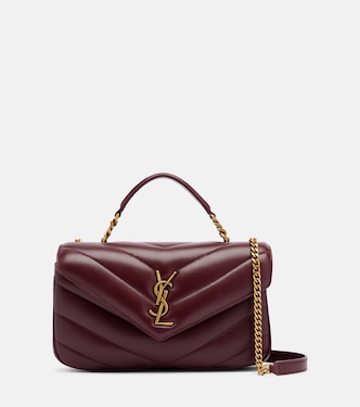Loulou Medium matelassé leather top-handle bag | Saint Laurent