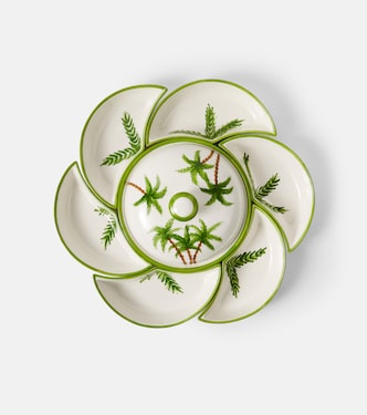 Palm ceramic tray set | Les-Ottomans