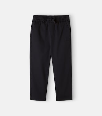 Wool-blend gabardine pants | Dolce&Gabbana Kids