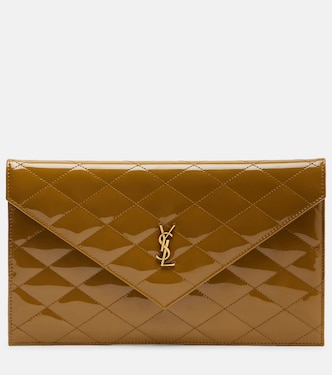 Clutch Paris aus Lackleder | Saint Laurent