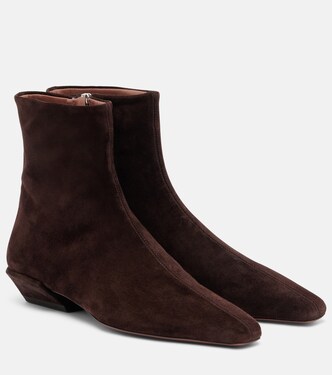 Bettina suede ankle boots | Paris Texas