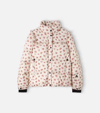 Larosiere floral down jacket | Moncler Grenoble Enfant