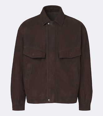 Vana reversible leather blouson jacket | The Row