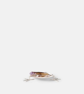 Bird Edit shell and sterling silver decorative object | Tavares 1922