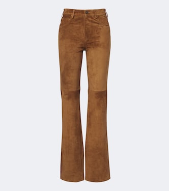 Pantalon ample Joan en daim | Nili Lotan