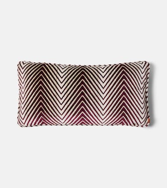 Kissen Ziggy aus Samt | Missoni