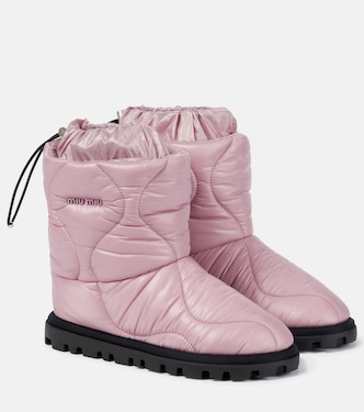 Schneestiefel aus Nylon | Miu Miu