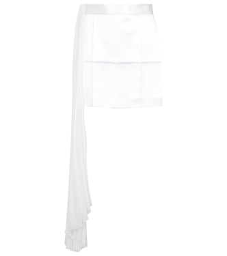 Minifalda asimétrica plisada | Peter Do