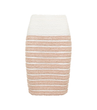 Minifalda tubo de punto bouclé | Balmain