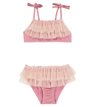 Saint Tropez ruffled bikini set | Suncracy