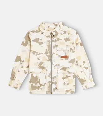 Flavien camouflage cotton jacket | Bonpoint