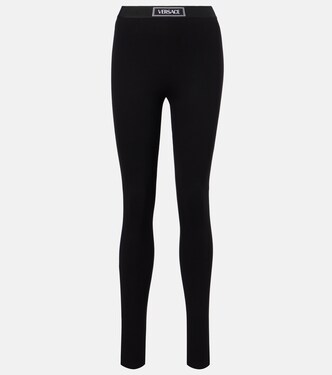 Greca Border leggings | Versace