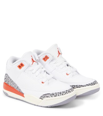Jordan 3 Retro leather sneakers | Nike Kids