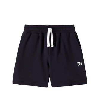 Logo cotton jersey shorts | Dolce&Gabbana Kids