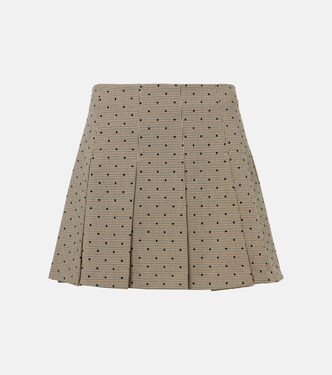 Minifalda a cuadros | Ganni