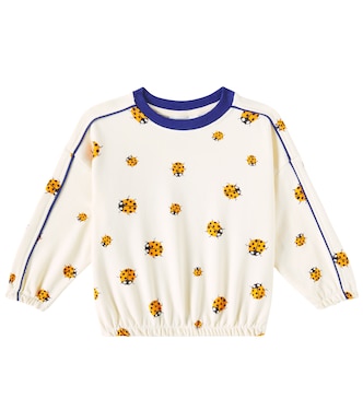 Ladybugs cotton jersey sweatshirt | Mini Rodini