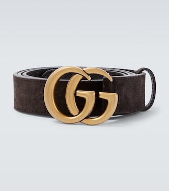 GG Marmont suede belt | Gucci