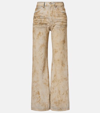 2021 distressed wide-leg jeans | Acne Studios