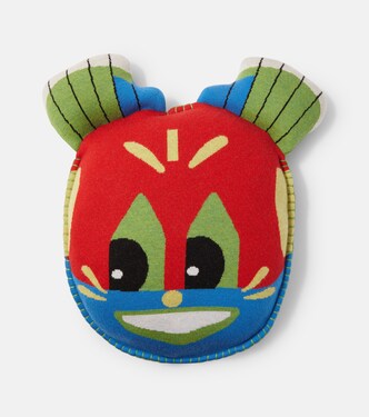 x Louis Wain wool jacquard cushion | Loewe