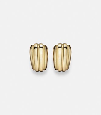Orla Armour 18kt gold earrings | Pamela Zamore