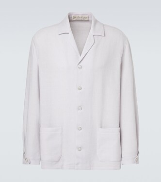 Pyjama-Hemd Affirmations mit Mondstein | God's True Cashmere