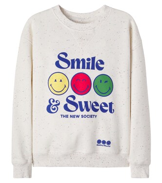 SmileyWorld® cotton-blend jersey sweatshirt | The New Society
