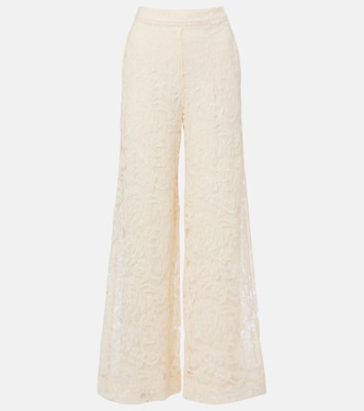 Carousel lace wide-leg pants | Zimmermann