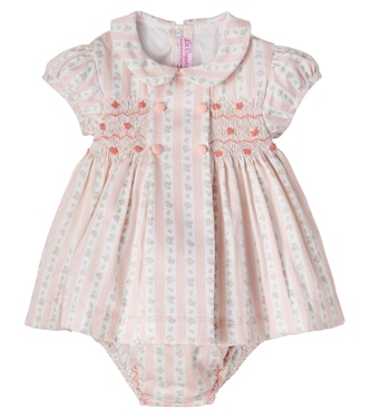 Bébé – Ensemble robe et culotte bloomer Lana | La Coqueta