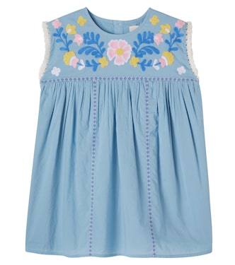 Vestido Talula de algodón floral | Louise Misha