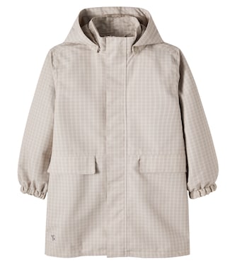 Alke checked parka | Wheat