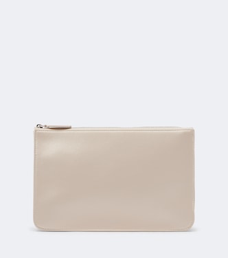 Threefold satin clutch | Toteme