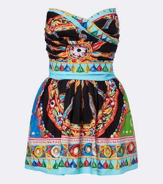 Caretto cotton minidress | Dolce&Gabbana