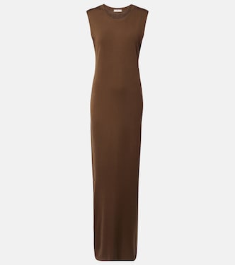 Oiva silk maxi dress | The Row
