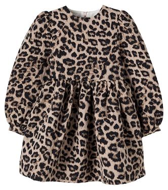 Mossie animal-print jacquard dress | The New Society