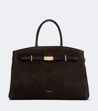 Hudson Midi suede tote bag | DeMellier