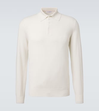 Cashmere polo sweater | Brunello Cucinelli