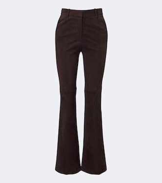 Tafira suede flared pants | Joseph