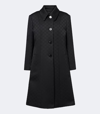 GG jacquard coat | Gucci