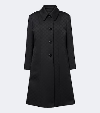 GG jacquard coat | Gucci