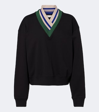 Cotton jersey sweatshirt | Dries Van Noten