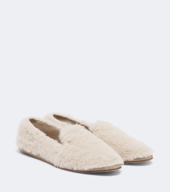 Shearling loafers | Max Mara