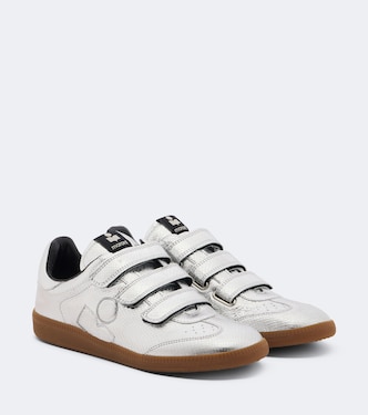 Baskets Beth en cuir métallisé | Isabel Marant