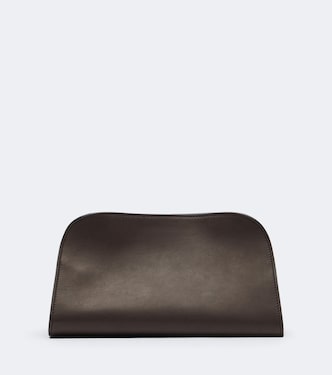 Peggy leather clutch | The Row