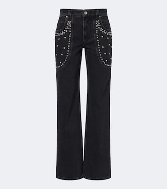 Jeans bootcut Silka con tachuelas | Marant Etoile