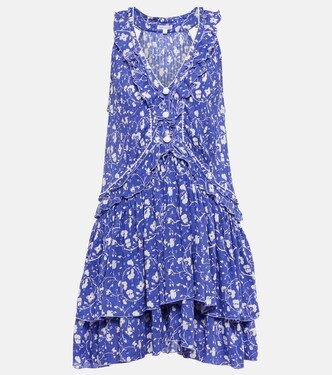 Robe Mae à fleurs | Poupette St Barth