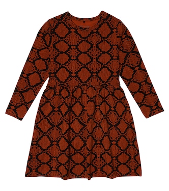 Snake-print dress | Mini Rodini