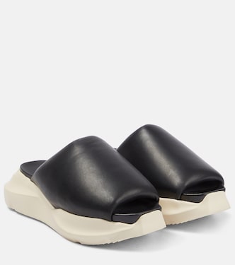 Leather slides | Rick Owens