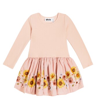 Baby Candi floral cotton-blend dress | Molo