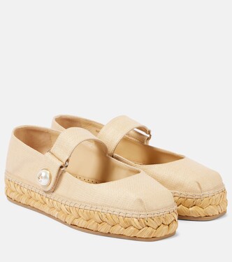 Espadrilles Fayence aus Canvas | Jimmy Choo
